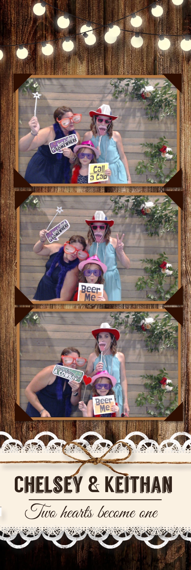 Chelsey & Keithan’s Wedding | View more photos from the event at gallery.photoboothbillings.com/u/PhotoBoothBillings/Chelsey-Keithan’s-Wedding